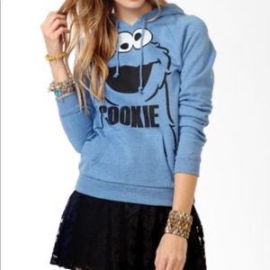 Forever 21 Women’s Cookie Monster Hoodie